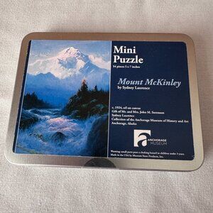 New Unopened Mini Puzzle of Mount McKinley - 54 pieces - 5" x 7"